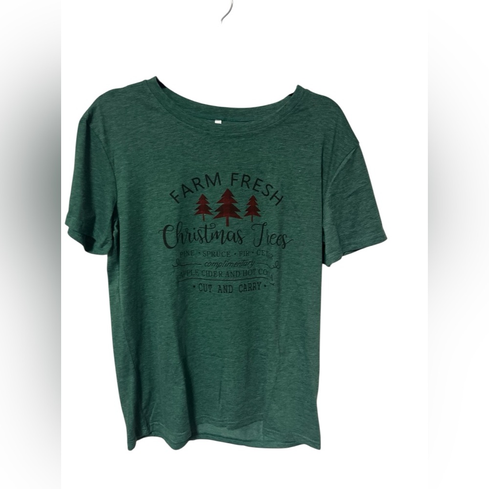 Christmas shirt short sleeve size medium